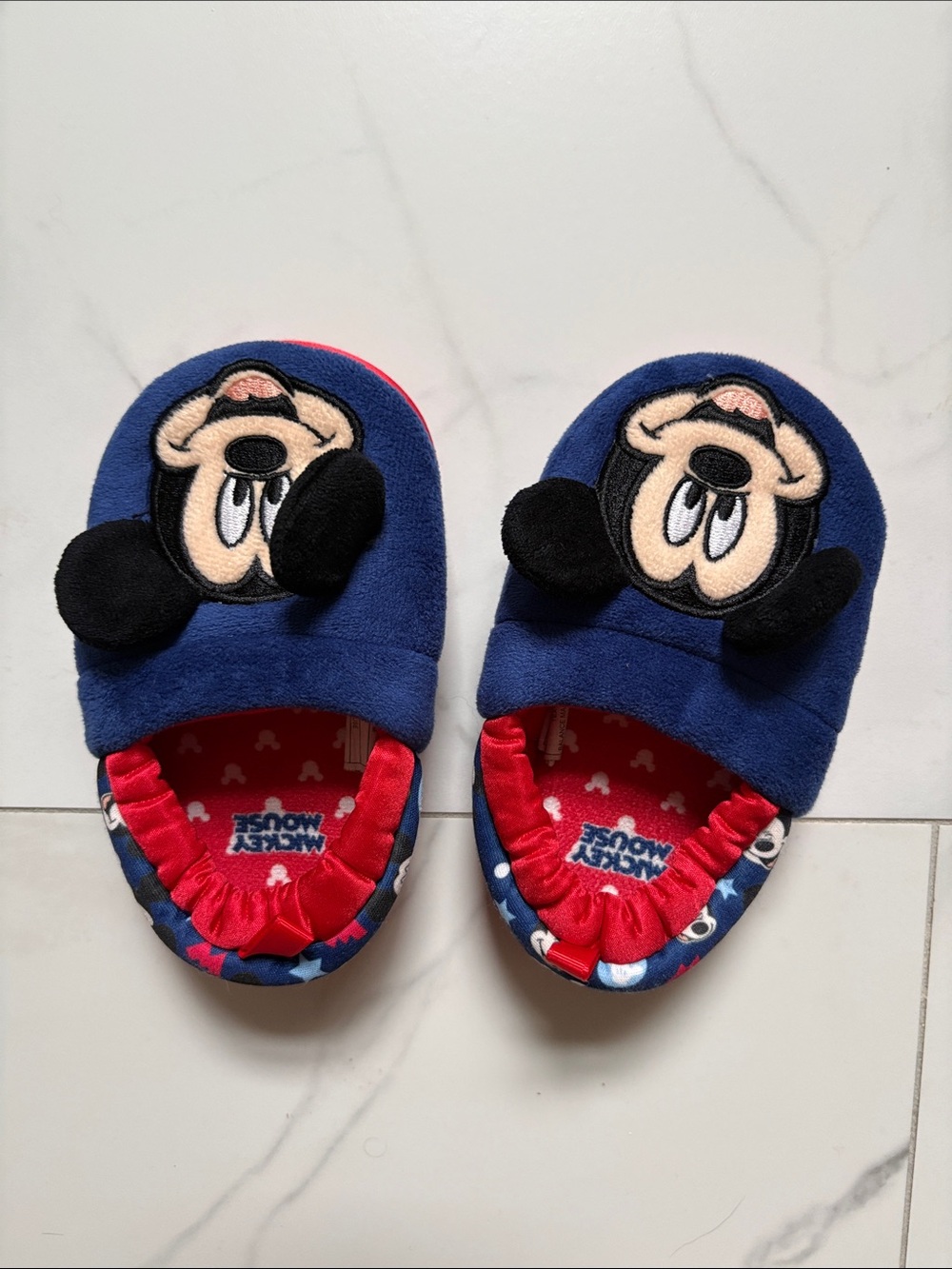 Disney Mickey Mouse Slip-On Kids Slippers